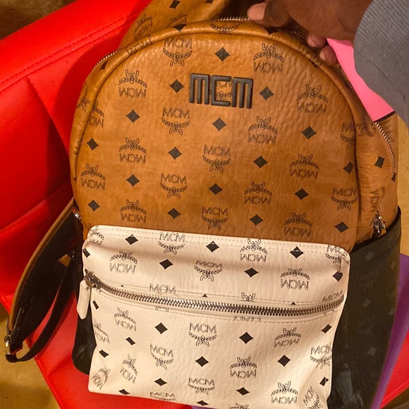 Mcm Bag Fake Backpack Leather Authentic Mcm Backpack Vs Fake Mcm